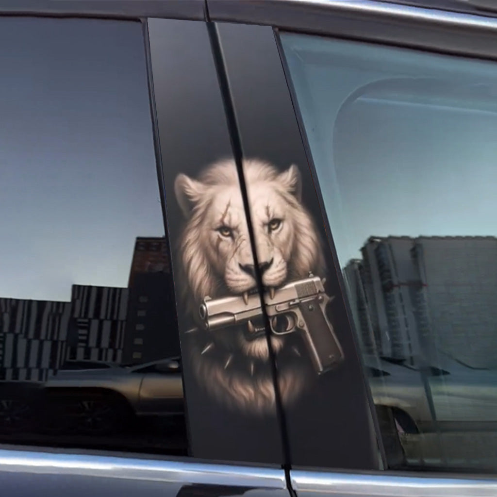 Lion Car Door Stickers