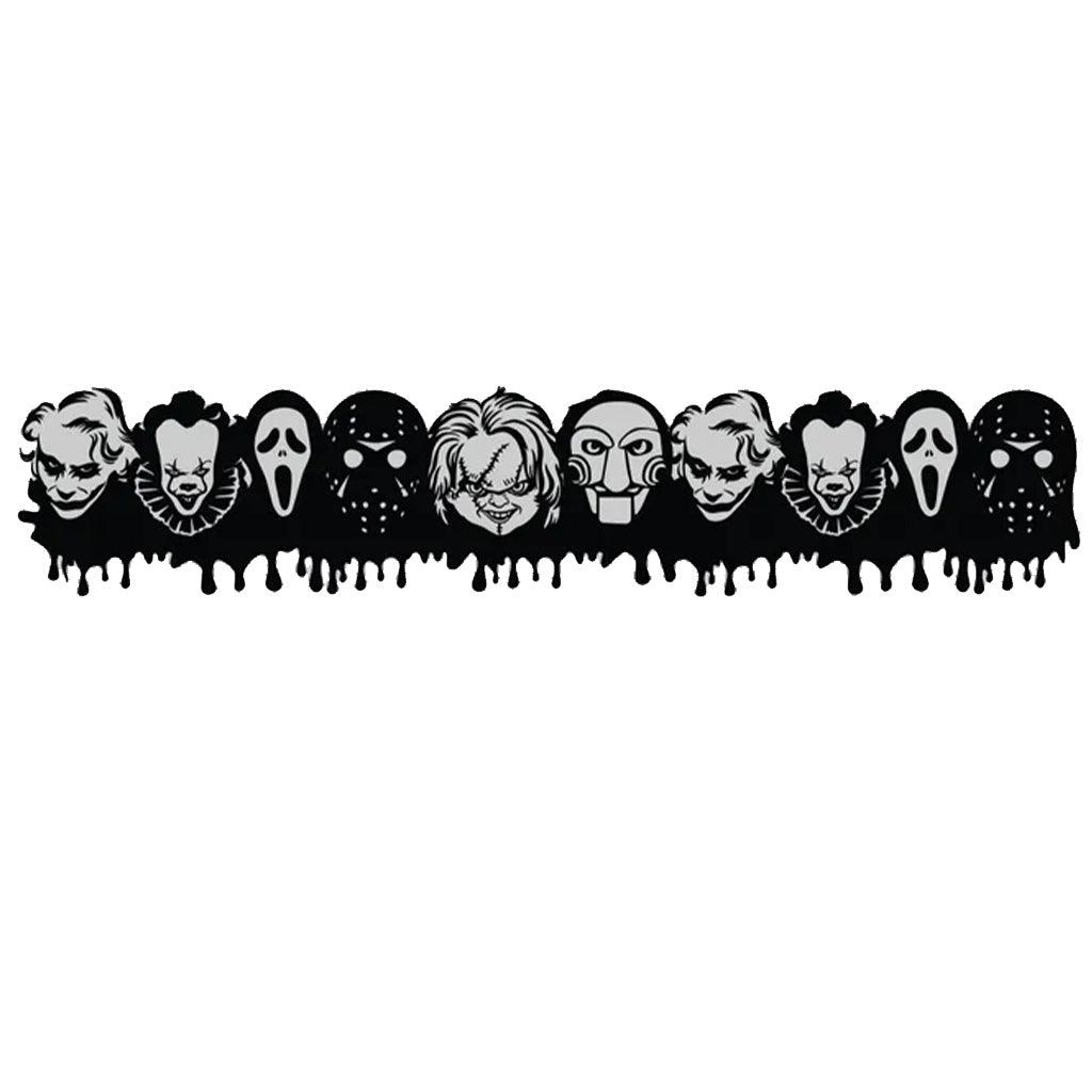 Horror Icons Car Decal